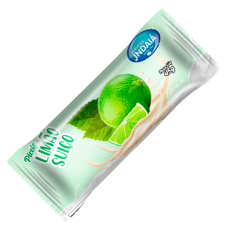 Picolé Limão Suíço Sorvetes Indaiá