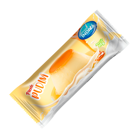 Picolé Pudim Sorvetes Indaiá